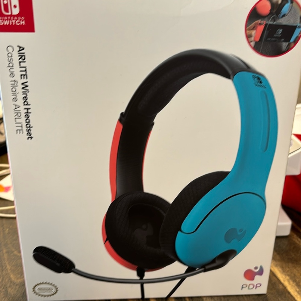 Nintendo switch headphones brand new never opened